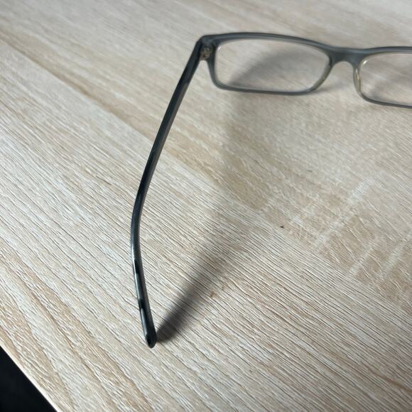 Prada VPR07E 6AW-1O1 Eyeglasses Black Striped Frames 54-14-140 Italy READ - Picture 4 of 10